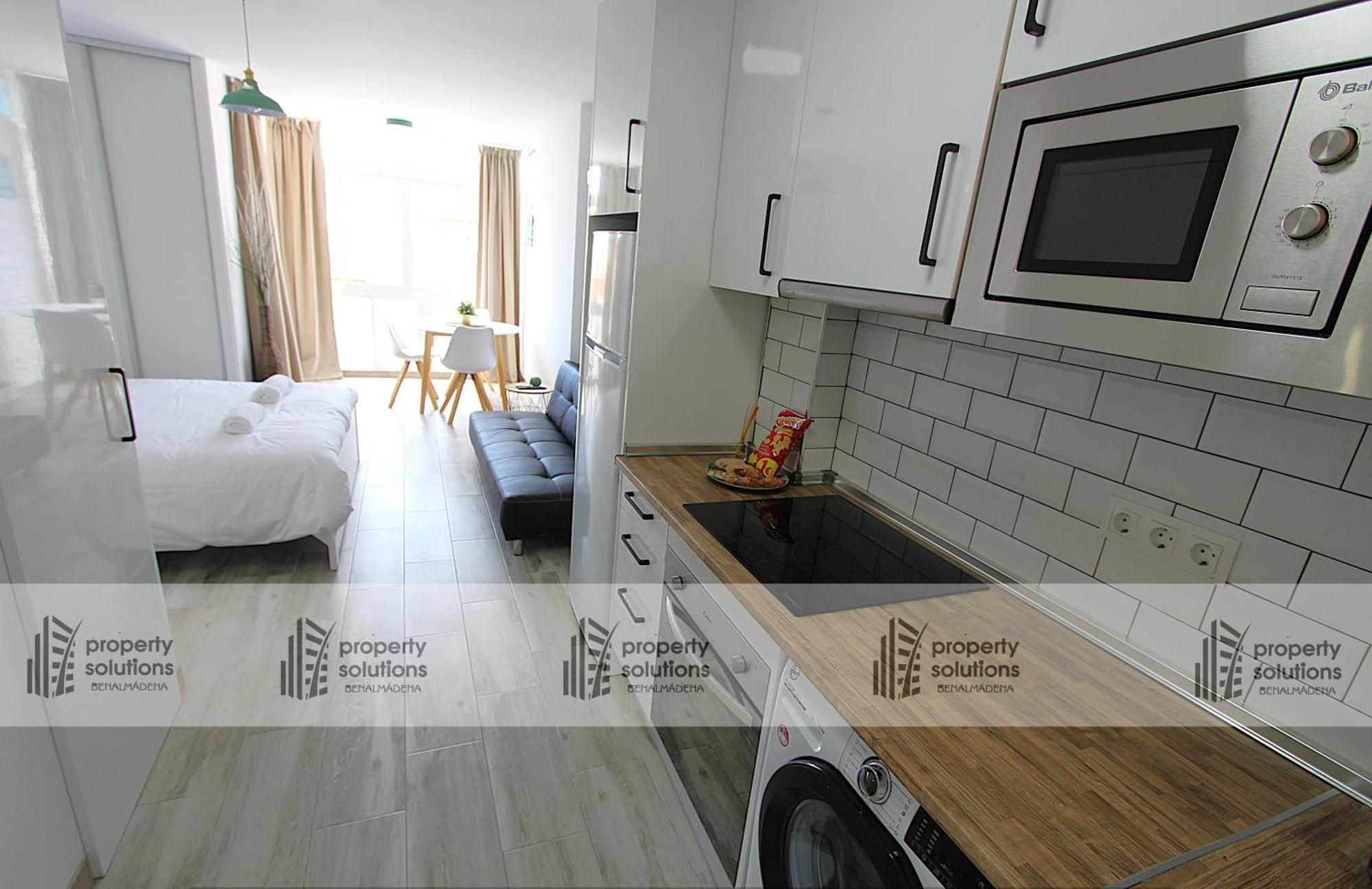703 Aguila - Vista Al Mar - Cerca De Tren, Restaurantes Y Tiendas Apartamento Benalmádena